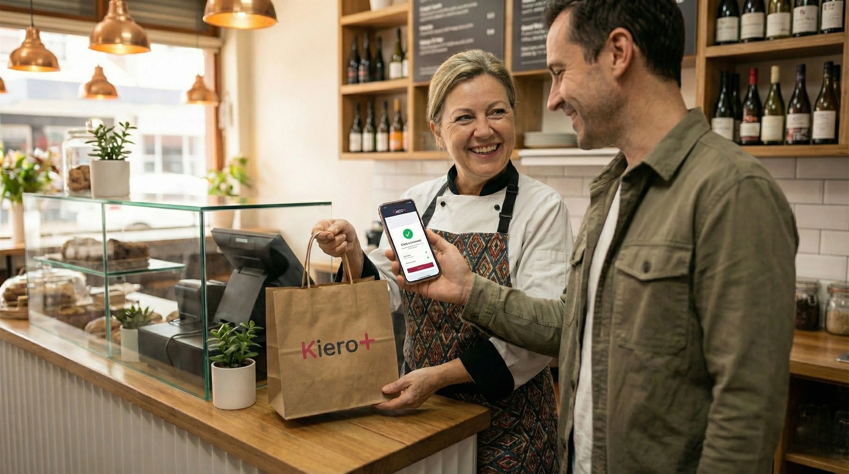 Entrega y Takeaway Kiero+