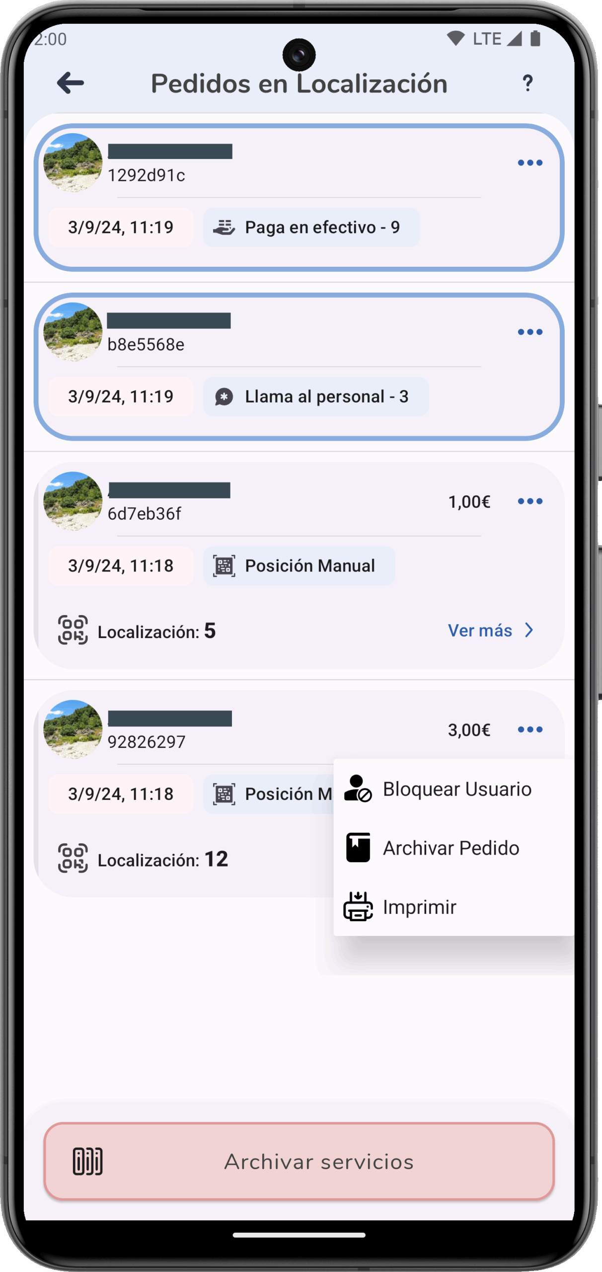 Gestiona todos los pedidos
